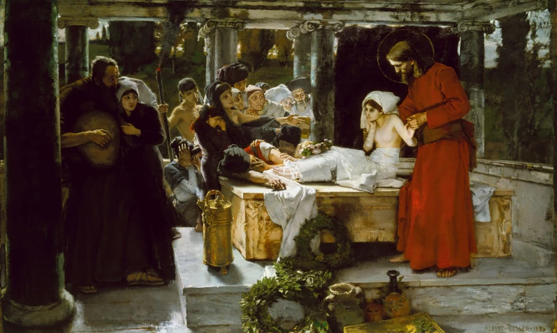 La resurrezione della figlia di Giairo - Neue Pinakothek, Monaco